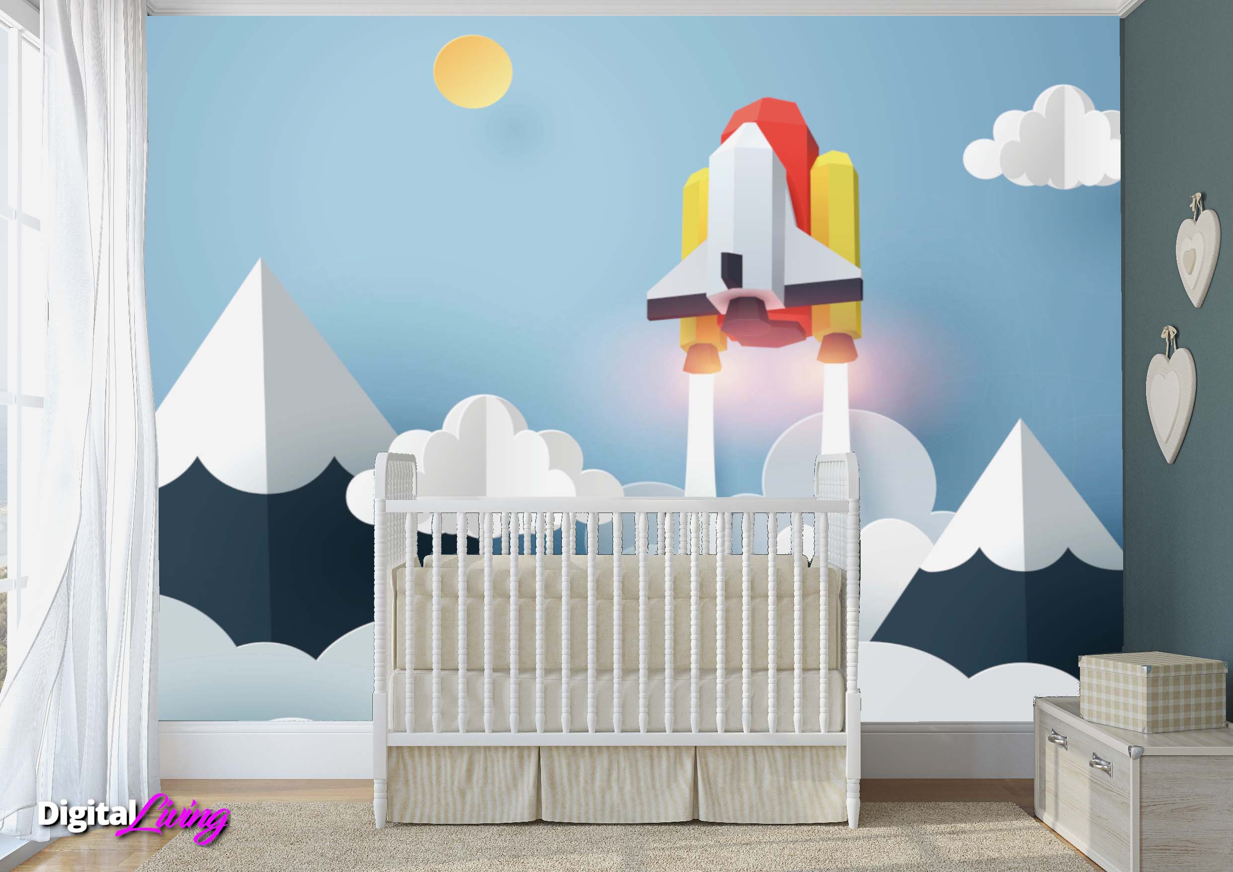 Space Exploration 3 - digitalliving.ie - wall murals
