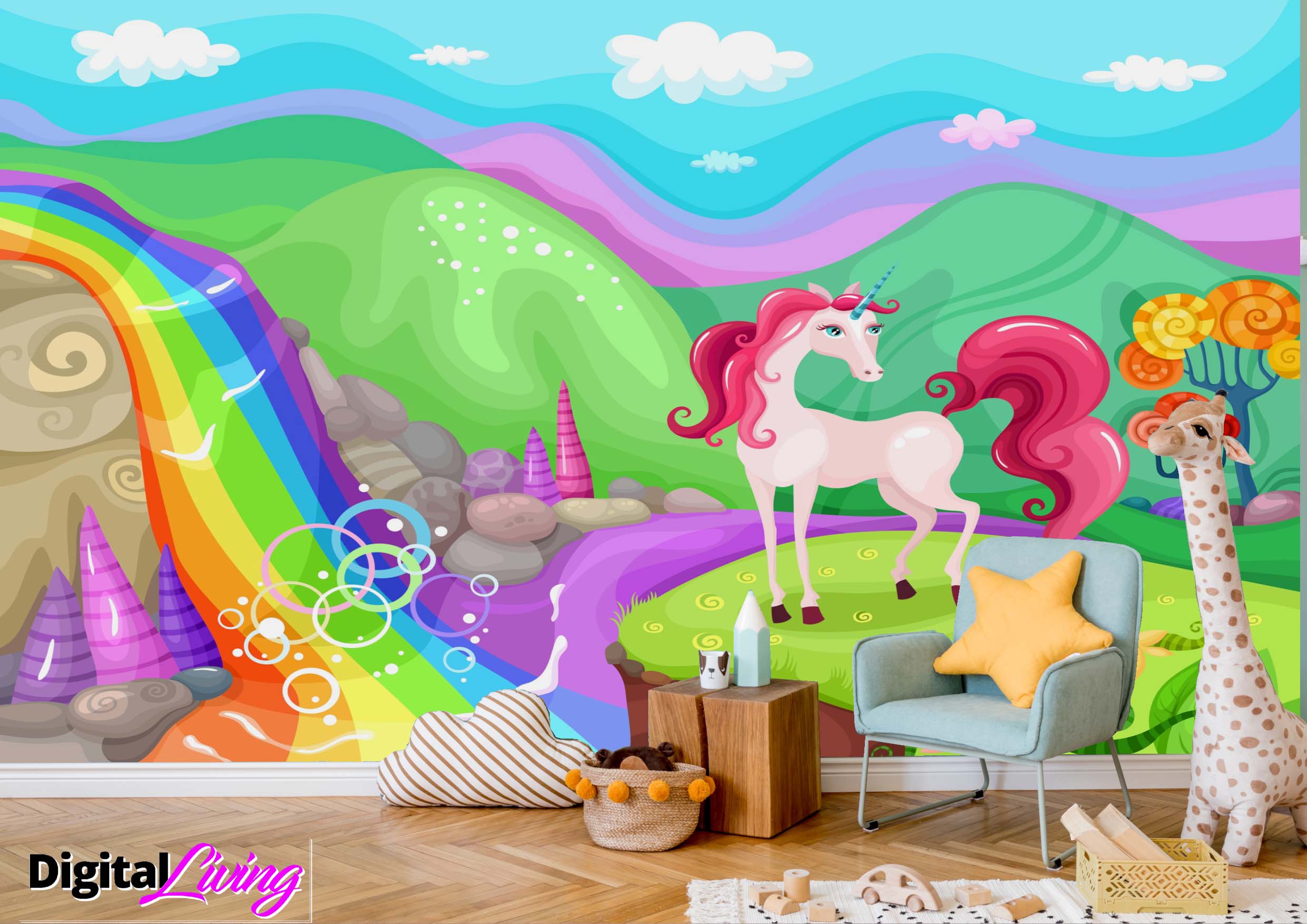 Unicorn 3 - digitalliving.ie - wall murals