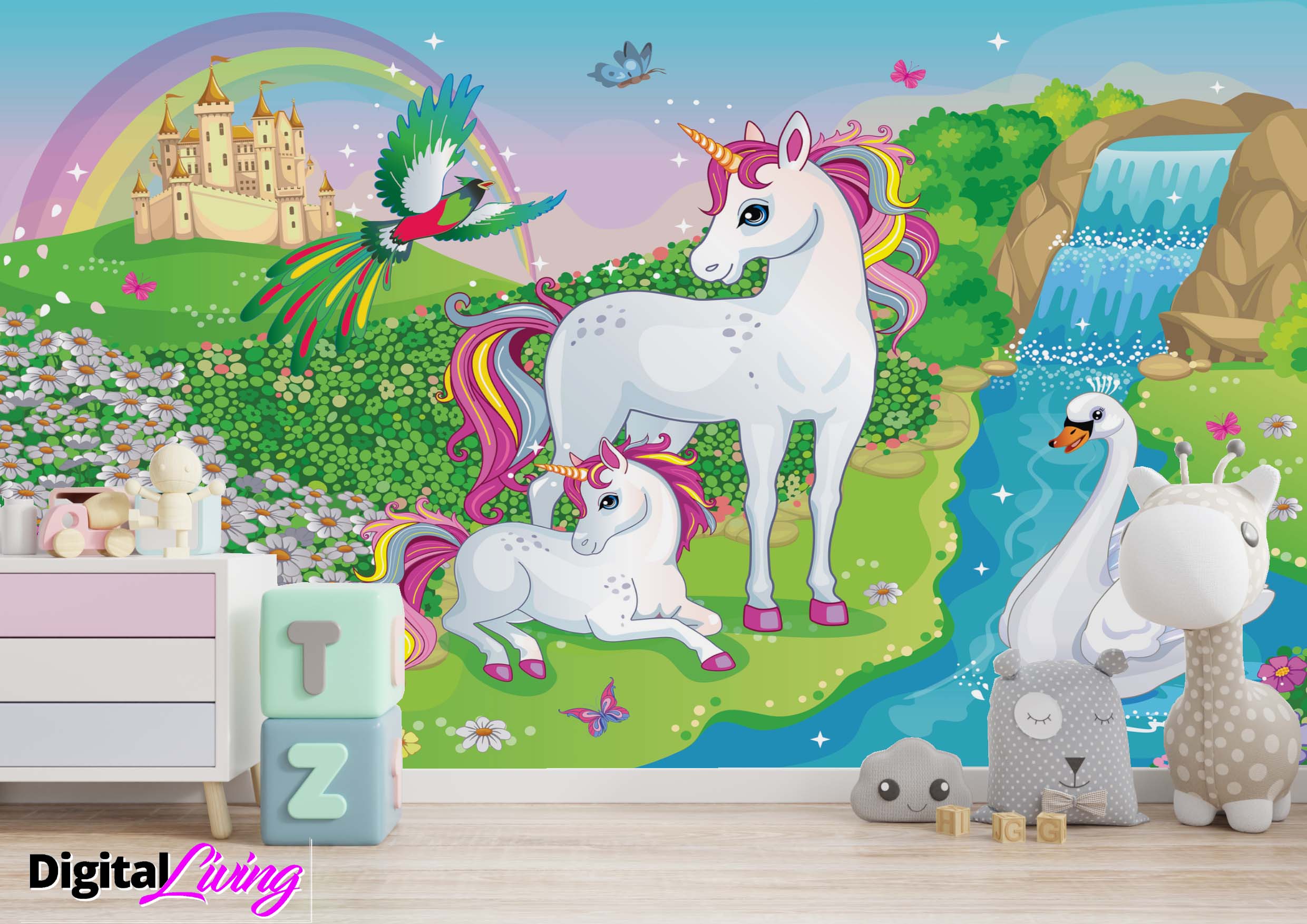Unicorn 4 - digitalliving.ie - wall murals